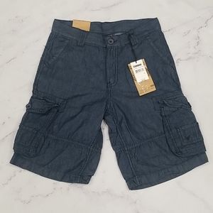 Company 81 Boys Chambray Cargo Shorts